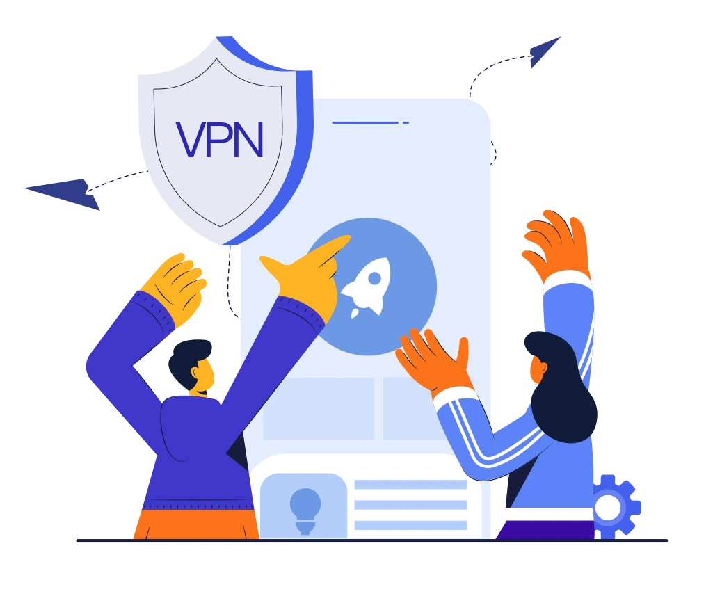 快连 VPN（LetsVPN）连接成功界面示意